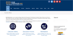 Desktop Screenshot of irishcallcards.net
